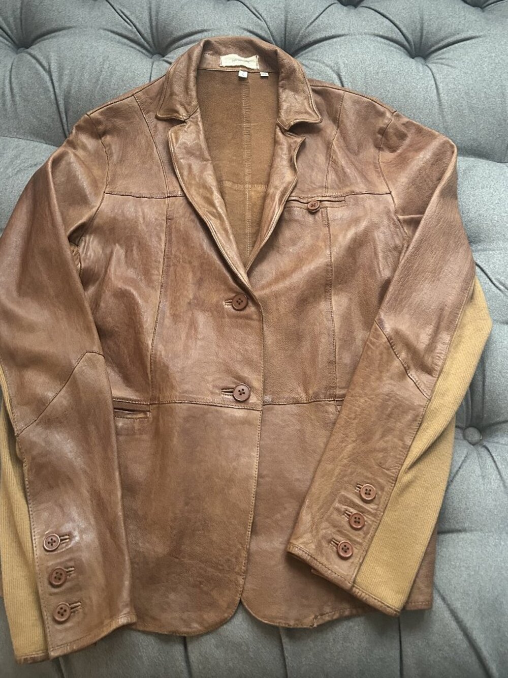 Leather Blazer by Sundance